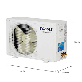 Voltas 1.5 Ton 3 Star Inverter Split AC Copper 183V CZT3 R32 White